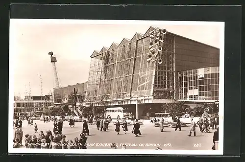 AK London, Festival of Britain, South Bank Exhibition 1951, The Transport Pavillon