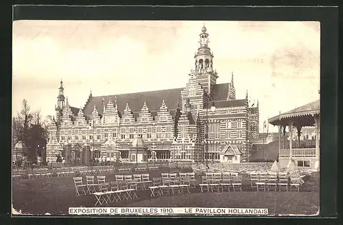 AK Bruxelles, Exposition 1910, Le Pavillon Hollandais