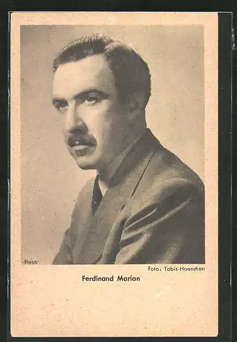 AK Schauspieler Ferdinand Marian