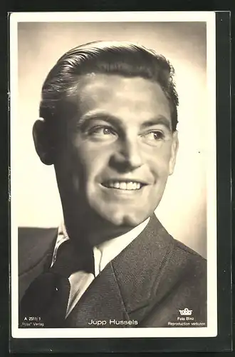 AK Schauspieler Jupp Hussels