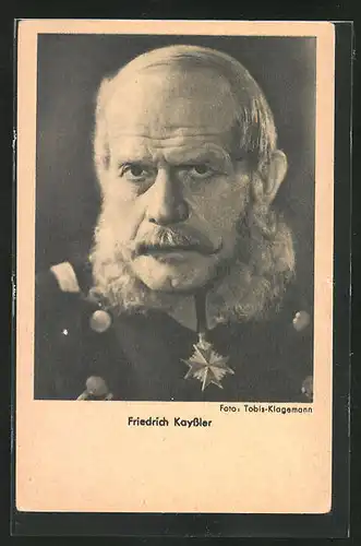 AK Schauspieler Friedrich Kayssler in Uniform