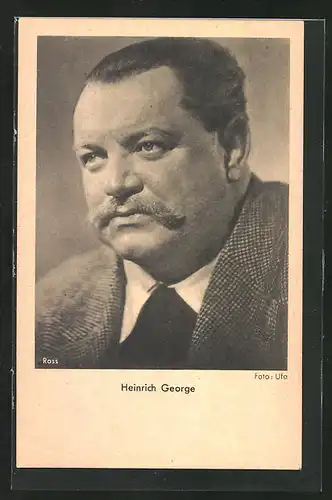 AK Schauspieler Heinrich George