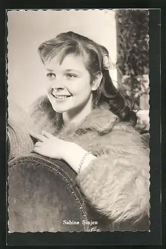 AK Schauspieler Sabine Sinjen