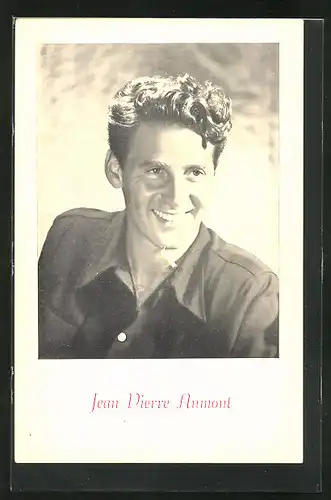 AK Schauspieler Jean Pierre Aumont