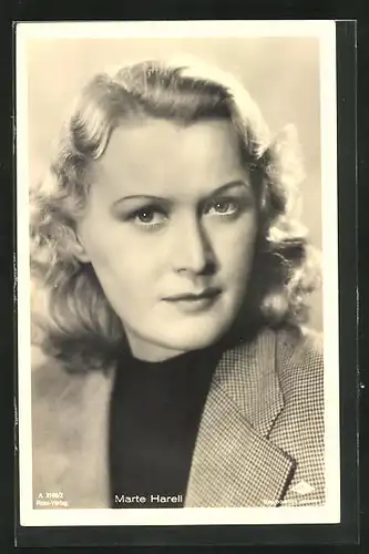 AK Schauspielerin Marte Harell