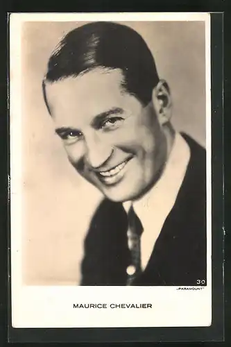 AK Schauspieler Maurice Chevalier