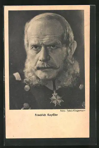 AK Schauspieler Friedrich Kayssler in Uniform