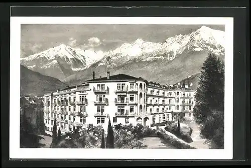 AK Merano, Blick zum Parc Hotel