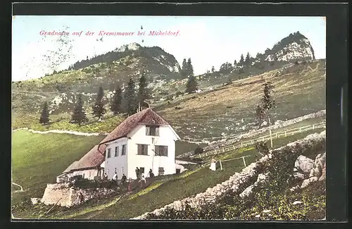 AK Micheldorf, Gradalm auf der Kremsmauer