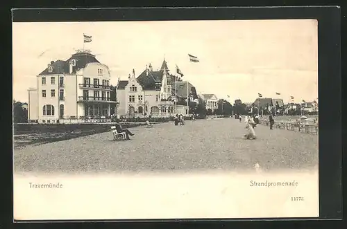 AK Travemünde, Strandpromenade