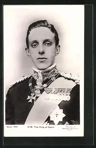 AK H.M. The King of Spain, König von Spanien