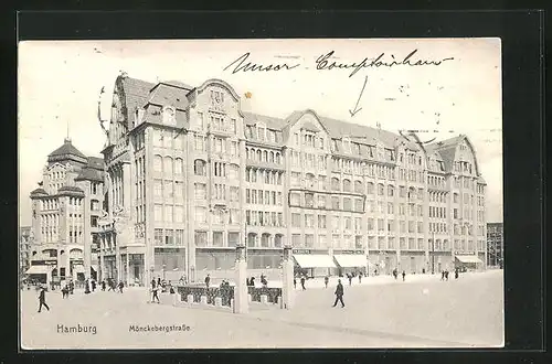 AK Hamburg, Mönckebergstrasse