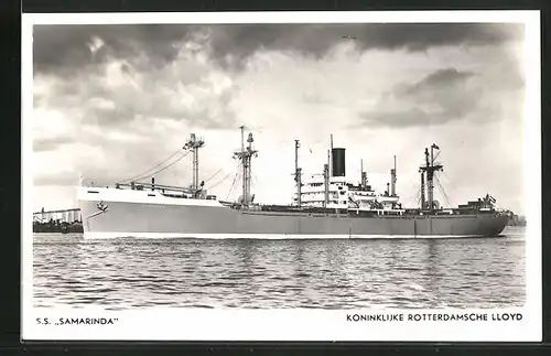 AK S.S. Samarinda in Küstennähe