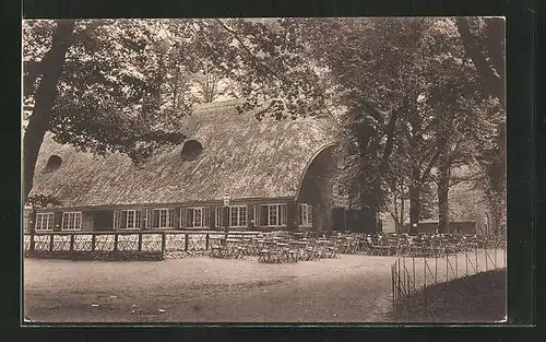 AK Hamburg-Hamm, Gasthaus Landhaus im Hammer Park