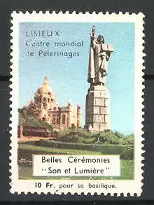 Reklamemarke Lisieux, Centre mondial de Pélerinages