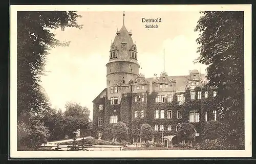 AK Detmold, vor dem Schloss