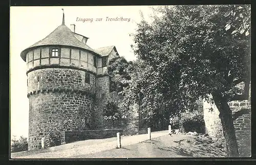 AK Trendelburg, Eingang zur Burg