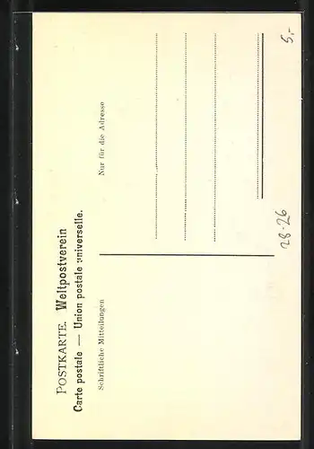 AK Schwarzwald Sagen V., der Grafensprung