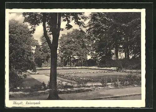 AK Rheydt, Blick in den Kaiserpark