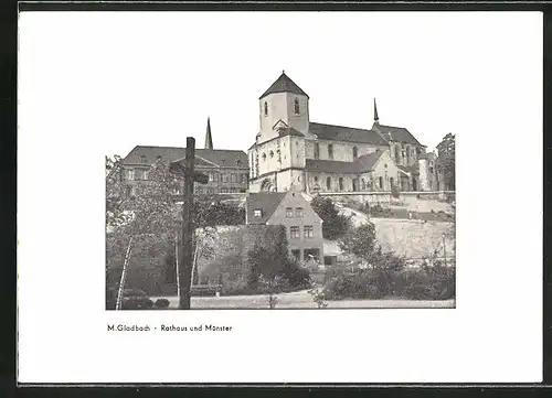 AK Mönchengladbach, Rathaus und Münster