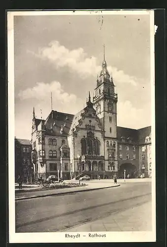 AK Rheydt, Strassenpartie am Rathaus