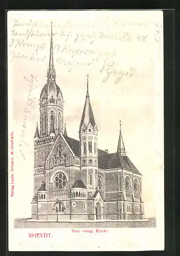 AK Rheydt, Neue evangelische Kirche