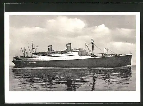 AK Passagierschiff Washington auf hoher See