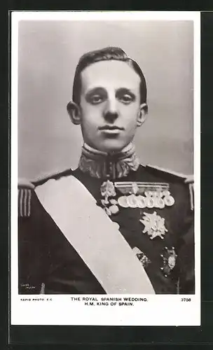 AK The Royal Spanish Wedding - H.M. King of Spain