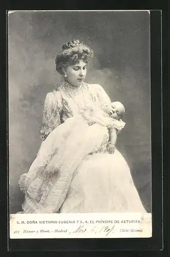 AK S.M. Dona Victoria Eugenia Y S.A. El Principe de Asturias