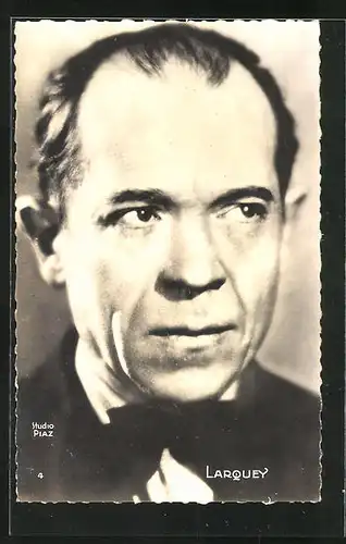 AK Schauspieler Larquey im Kostüm einer Filmrolle