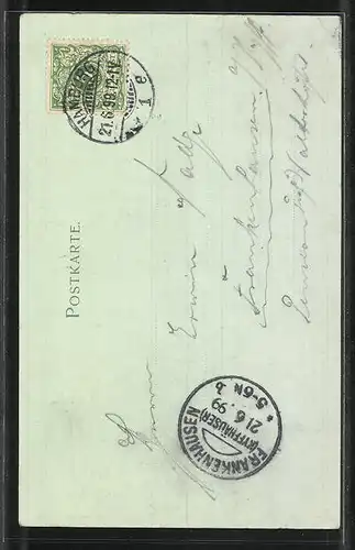 Mondschein-AK Hamburg, Neues Rathaus