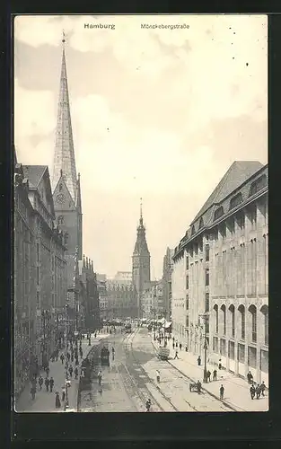 AK Hamburg, Mönckebergstrasse
