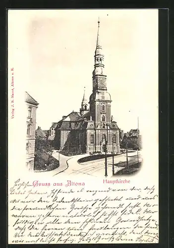 AK Hamburg-Altona, Hauptkirche