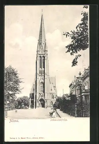 AK Hamburg-Altona, Johanniskirche