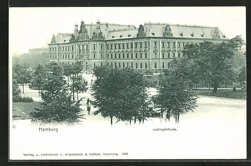 AK Hamburg-Neustadt, Justizgebäude