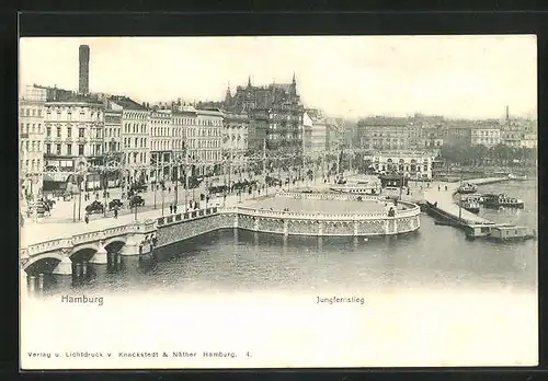 AK Hamburg-Neustadt, Jungfernstieg