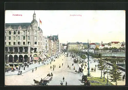 AK Hamburg-Neustadt, Jungfernstieg