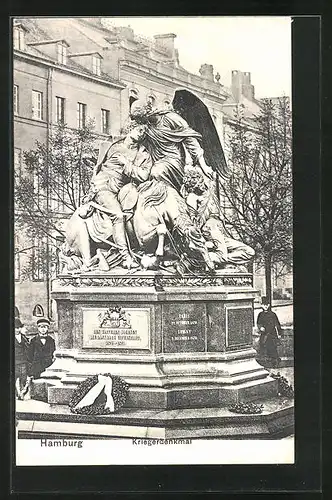 AK Hamburg-Neustadt, Kriegerdenkmal