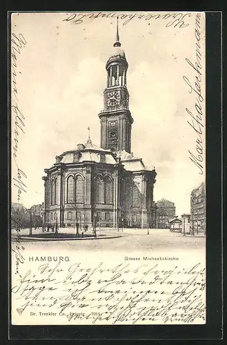 AK Hamburg-Neustadt, Grosse Michaeliskirche