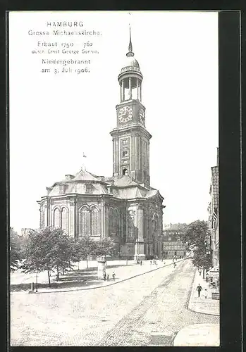 AK Hamburg-Neustadt, Grosse Michaeliskirche
