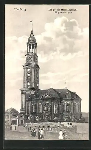 AK Hamburg-Neustadt, Grosse Michaeliskirche