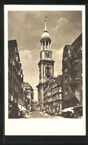 AK Hamburg-Neustadt, St. Michaeliskirche