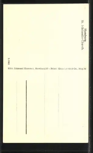 AK Hamburg-Neustadt, St. Michaeliskirche