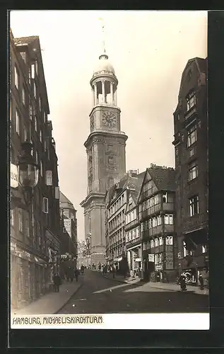 AK Hamburg-Neustadt, Michaeliskirchturm