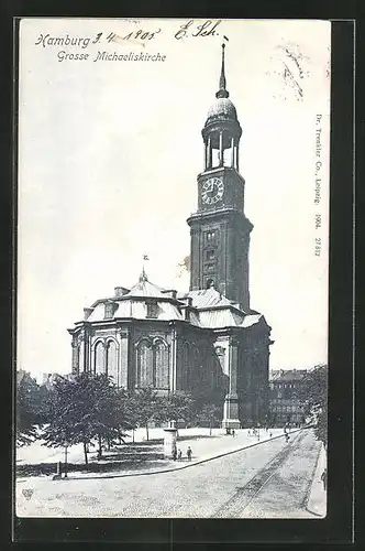 AK Hamburg-Neustadt, Grosse Michaeliskirche