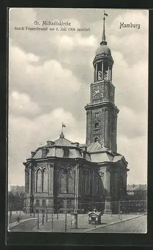 AK Hamburg-Neustadt, Gr. Michaeliskirche
