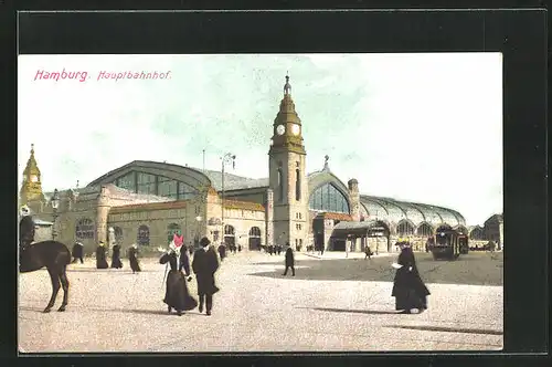 AK Hamburg-St.Georg, Hauptbahnhof