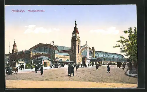 AK Hamburg-St.Georg, Hauptbahnhof