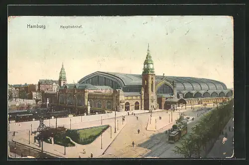 AK Hamburg-St.Georg, Hauptbahnhof