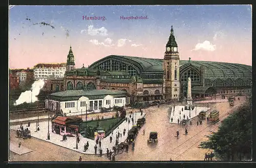 AK Hamburg-St.Georg, Hauptbahnhof